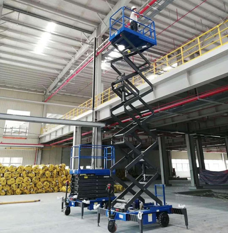 潮州助力行走剪叉式高空作业平台